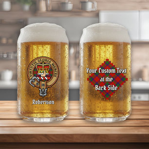 クランロバートソンクレストオーバータータンチェック ガラス缶