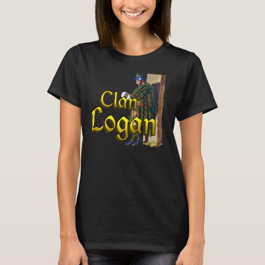 クランローガンハイランドゲーム Tシャツ (正面)