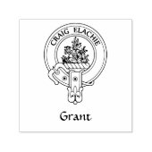 クラン助成金のクレストゴム印 セルフインキングスタンプ (デザイン)