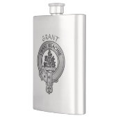 クラン助成金クレスト フラスク (左)