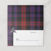 クラン結婚ブラウン プレイスカード (外部開封)