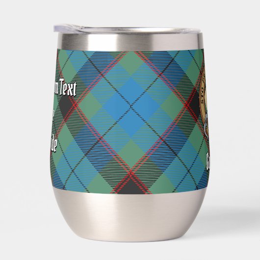 クラン・ガスリーのクレストのタータンチェック (右面)