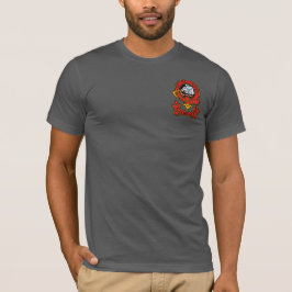 クラン・ガルブライス・メンズTシャツ(紋章付き) Tシャツ