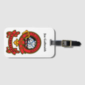 クラン・ガルブレイスの荷物タグ ラゲッジタグ (正面横)