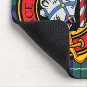 クラン・ガルブレイス・マウス・パッド(クラン・タータンチェック・紋章付き) マウスパッド (コーナー)