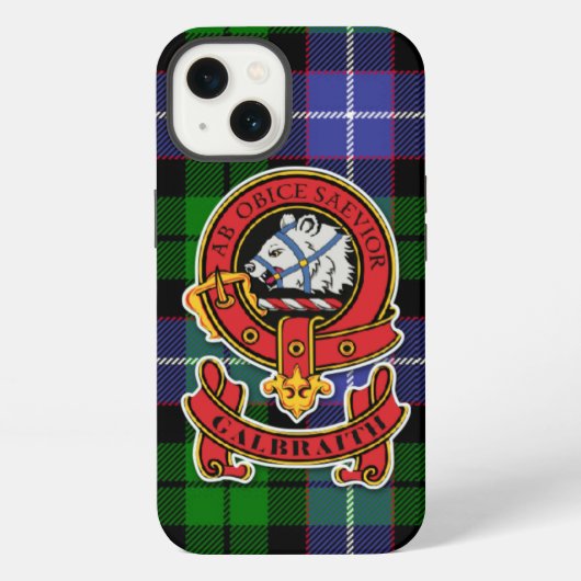 クラン・ガルブレイスiPhone 13ケース iPhoneケース (裏面)