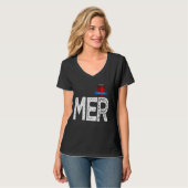 クラン・キャメロンMとEと手紙R家族のマッチング Tシャツ (正面フル)