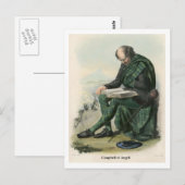 クラン・キャンベル・オブ・アルギル ポストカード (正面/裏面)