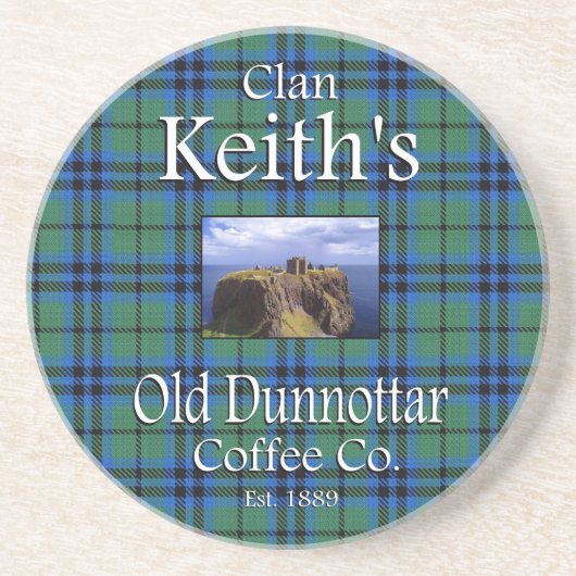 クラン・キースの古いダンノタールコーヒーCo.コースター コースター (正面)
