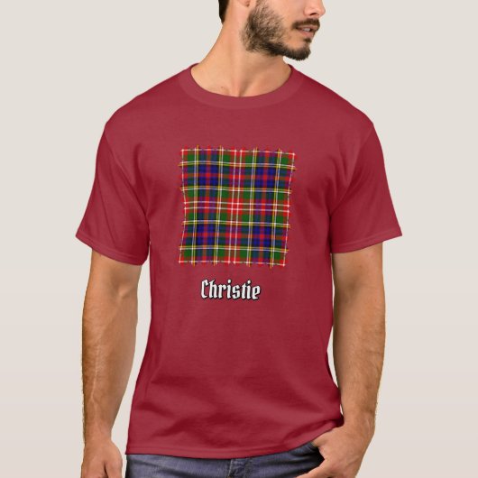 クラン・クリスティ ターターンのデザイン Tシャツ (正面)