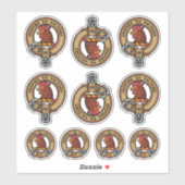 クラン・クリー・ルースター・クレスト・ステッカー・セット シール (シート)