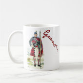 クラン・グラント・スコットランド・カップ コーヒーマグカップ (左)