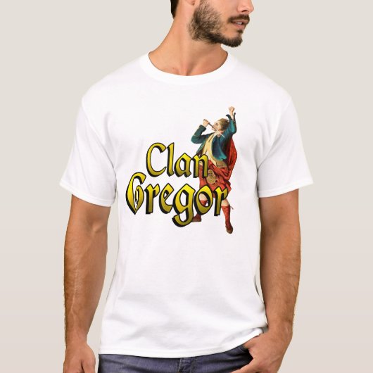クラン・グレゴール ハイランドゲームズ Tシャツ (正面)
