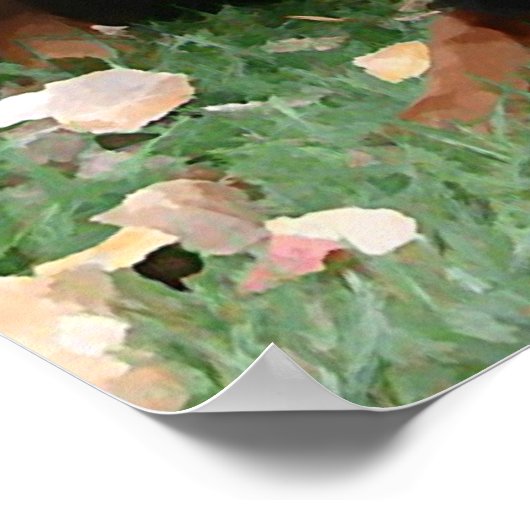 クラン・ゴードン・ゴードン・セッター絵画ズのポスター ポスター (角)