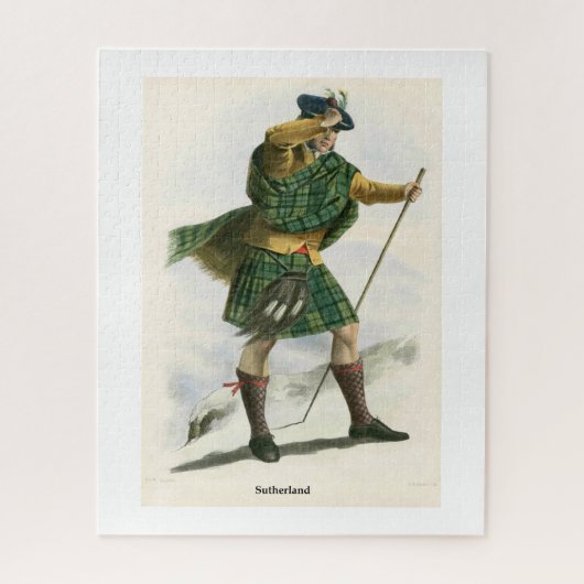 クラン・サザーランド ジグソーパズル (縦)