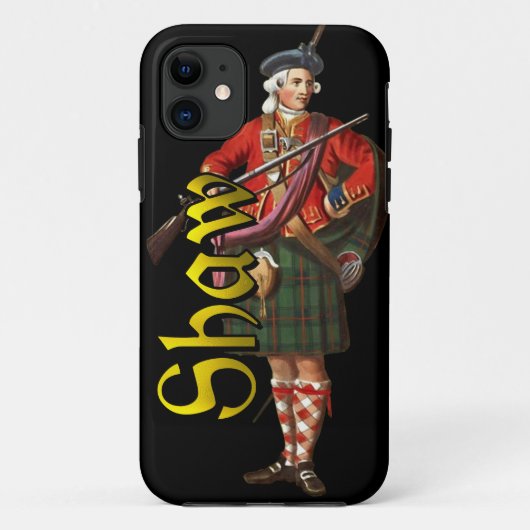 クラン・ショーオールド・スコットランド・ケース Case-Mate iPhoneケース (裏面)