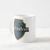 クラン・ジョンストンスコティッシュダイナスティータータンチェックマグカップ コーヒーマグカップ (正面左)