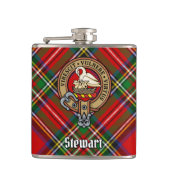 クラン・スチュワート・クレスト フラスク (正面)