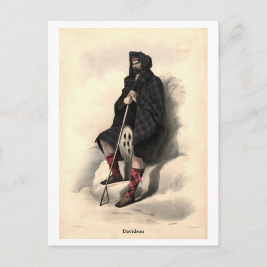 クラン・ダビッドソン ポストカード (正面)