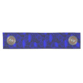 クラン・フォレスター |フォスタークレスト&タータンチェックノット ショートテーブルランナー (横)