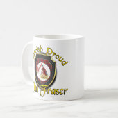 クラン・フレーザースコティッ誇りを持ったト杯マグカップ コーヒーマグカップ (正面左)