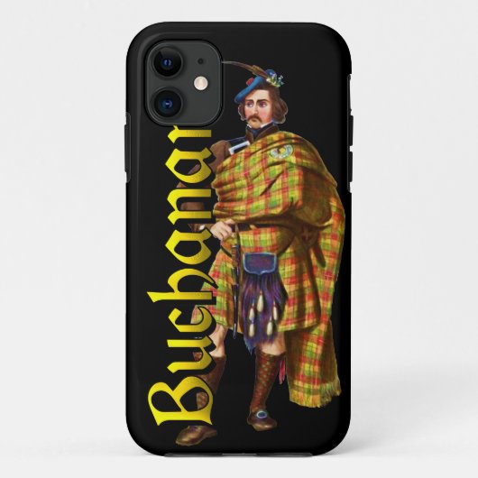 クラン・ブキャナン・オールド・スコットランド・ケース Case-Mate iPhoneケース (裏面)