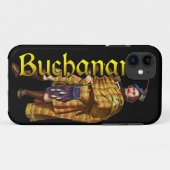 クラン・ブキャナン・オールド・スコットランド・ケース Case-Mate iPhoneケース (裏面(横))