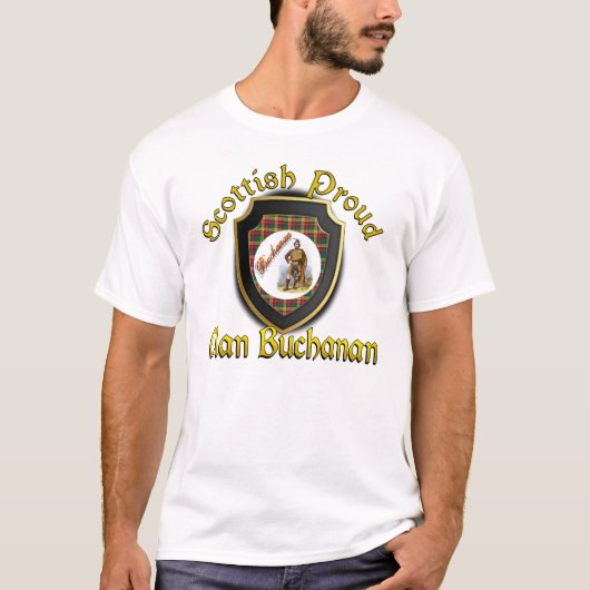 クラン・ブキャナン・スコティッ誇りを持ったト・シャツ Tシャツ (正面)