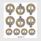 クラン・ヘンダーソン・クレスト・ステッカー・セット シール (シート)