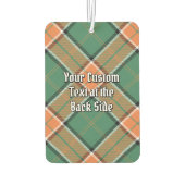 クラン・ポーロック・クレスト・オーバー・タータンチェック カーエアーフレッシュナー (裏面)