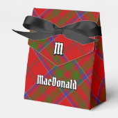 クラン・マクドナルド・オブ・ケプポック・クレストタータンチェック フェイバーボックス (正面サイド)