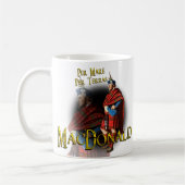 クラン・マクドナルド・オールド・スコティッシュ・マグカップ コーヒーマグカップ (左)