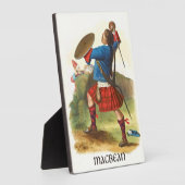 クラン・マクビーン・クラン・オブ・スコットランドby R. R. McIan フォトプラーク (側面)