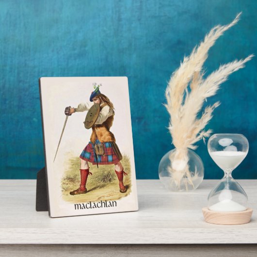 クラン・マクラクラクラン・クラン・オブ・スコットランドR. R. McIan フォトプラーク (側面)
