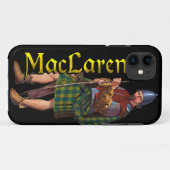 クラン・マクラーレン・オールド・スコットランド・ケース Case-Mate iPhoneケース (裏面(横))