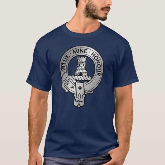 クラン・マクリーン・クレスト  Tシャツ (正面)