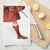 クラン・マクリーン スコットランドの夢 キッチンタオル (四つ折り)