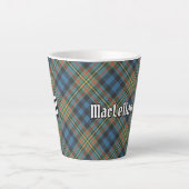クラン・マクレラン アンシェント・タータン カフェラテマグ (正面)