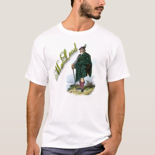 クラン・マクロード スコットランド 夢のTシャツ Tシャツ (正面)