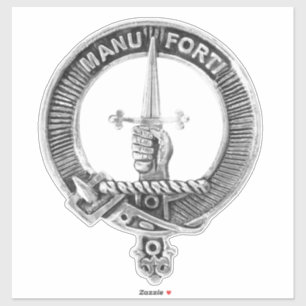 クラン・マケイ・スコットランドバッカー シール