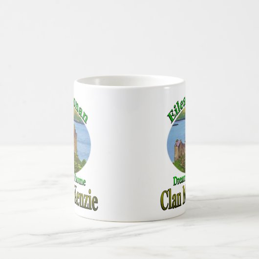 クラン・マッケンジーさんが夢を見るホームアイリアンドナン コーヒーマグカップ (中央)