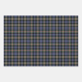 クラン・マレータータンチェックのバリエーション ラッピングペーパーシート (正面2)
