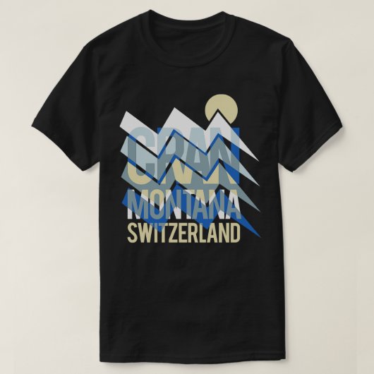 クラン・モンタナ Tシャツ (デザイン正面)