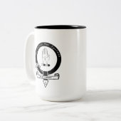 クラン・ラモントにインスパイアされたコーヒー ティー マグ (正面左)