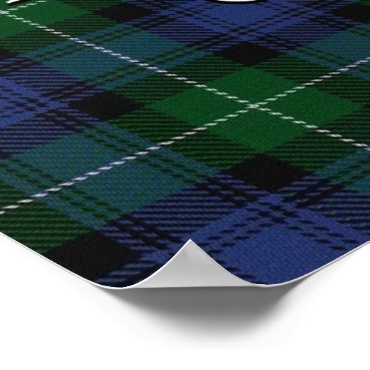 クラン・ラモントの古い城コーヒー社のポスター ポスター (角)