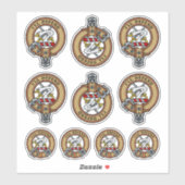 クラン・レノックス・クレスト・ステッカー・セット シール (シート)