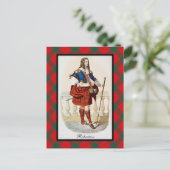 クラン・ロバートソンスコティッシュドリームハガキ ポストカード (スタンド正面)