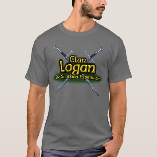 クラン・ローガン・ザ・スコットランド体験 Tシャツ (正面)