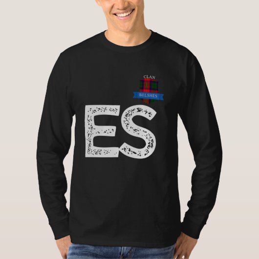 クランBelshes EとSのファミリーマッチング Tシャツ (正面)