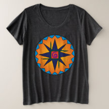 クランBhrideウィメンズプラスサイズダークティー(1x-4x)